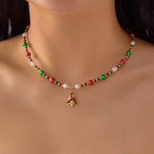 Christmas Bell Tree Necklace